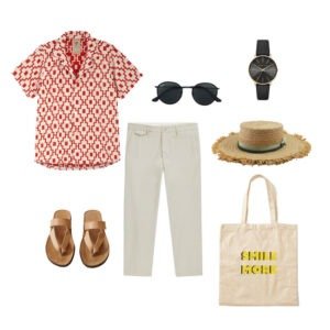 Look chapeau canotier made in france Homme Jazzy