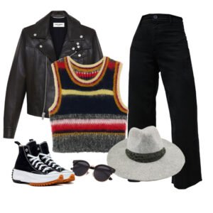 Fedora Looks Idée Chapeau Hiver Rock