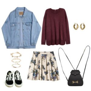 Look Folk Casquette Marin