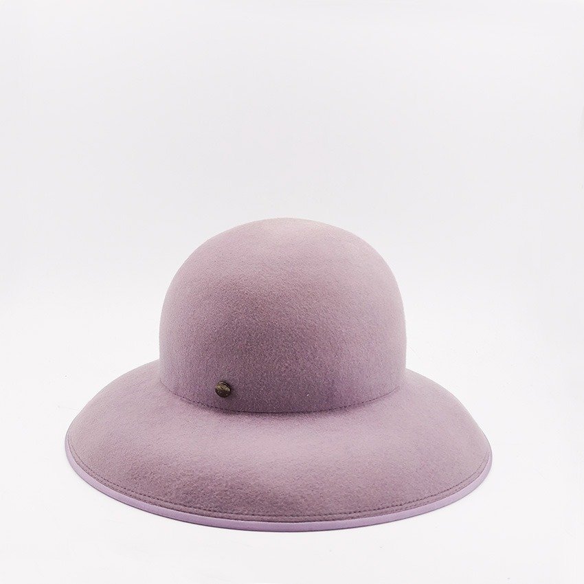 Chapeau cloche violet – LUD