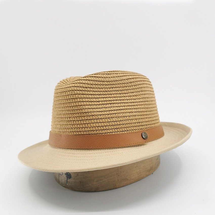 Chapeau de paille homme camel – ADEL