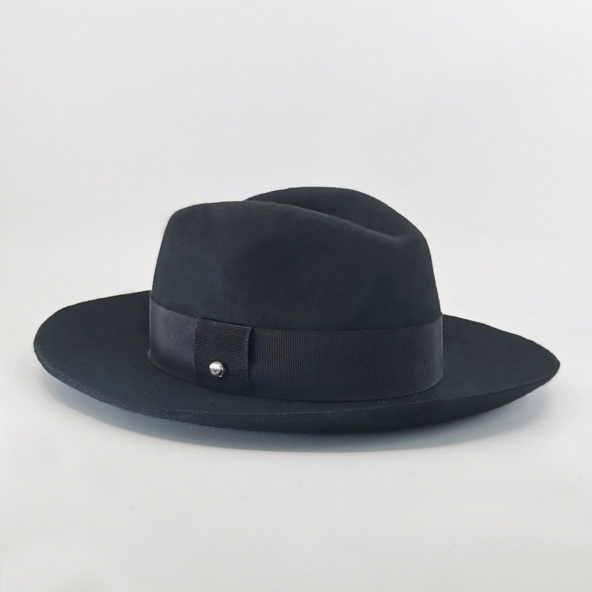Chapeau fedora noir – HECTOR