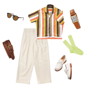 look casquette 6 panel chapelier artisanal