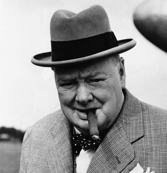 homburg chapeau churchill