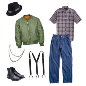 chapeau made in france look punk trilby