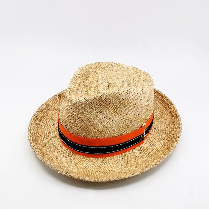 Chapeau paille orange – SIMON