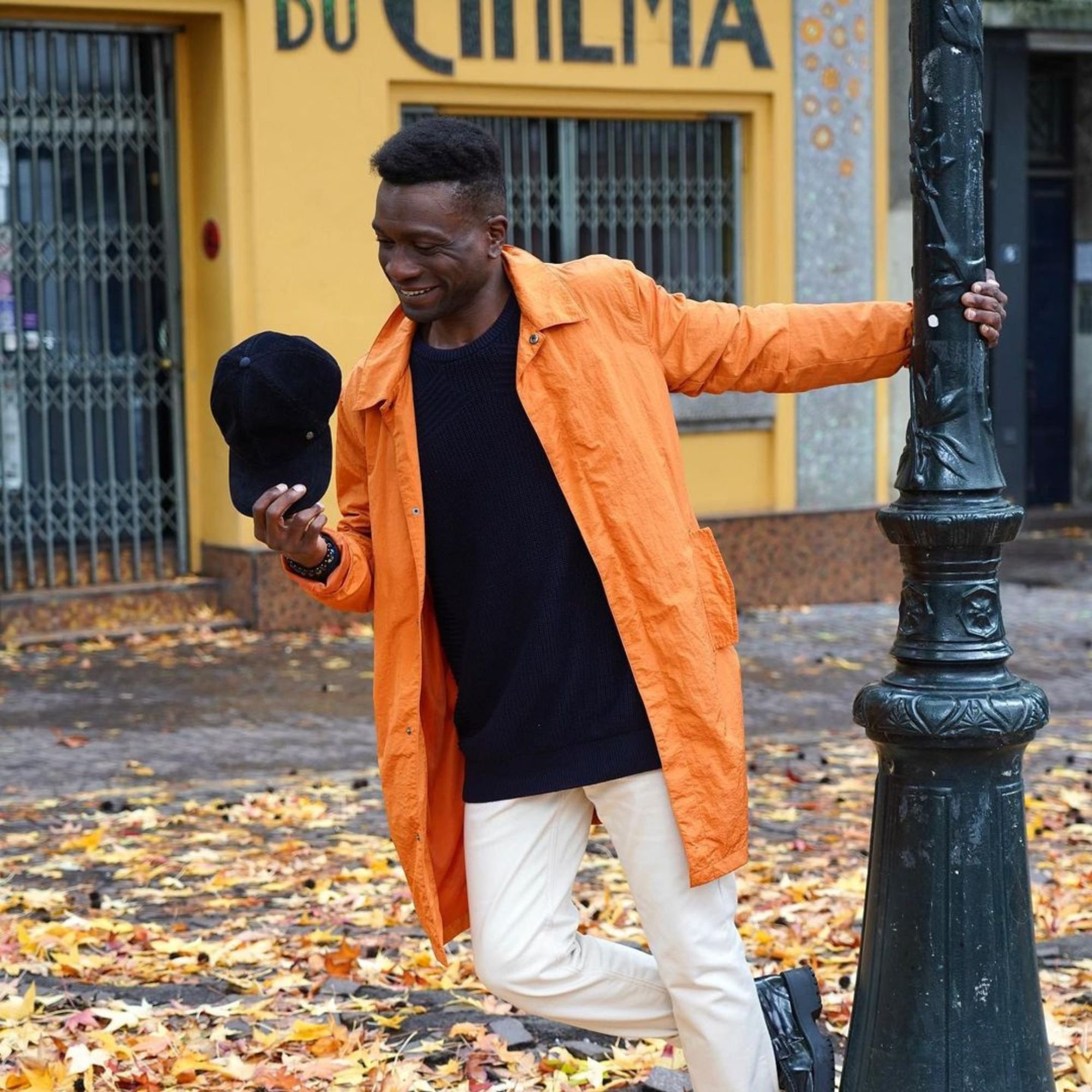 Casquette velours bleu marine – DAVY