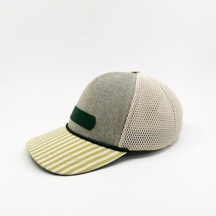 Casquette trucker vert – Cassius