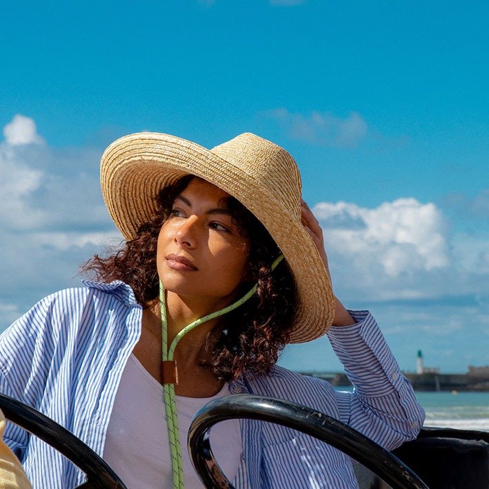 Chapeau randonnée paille – LANES