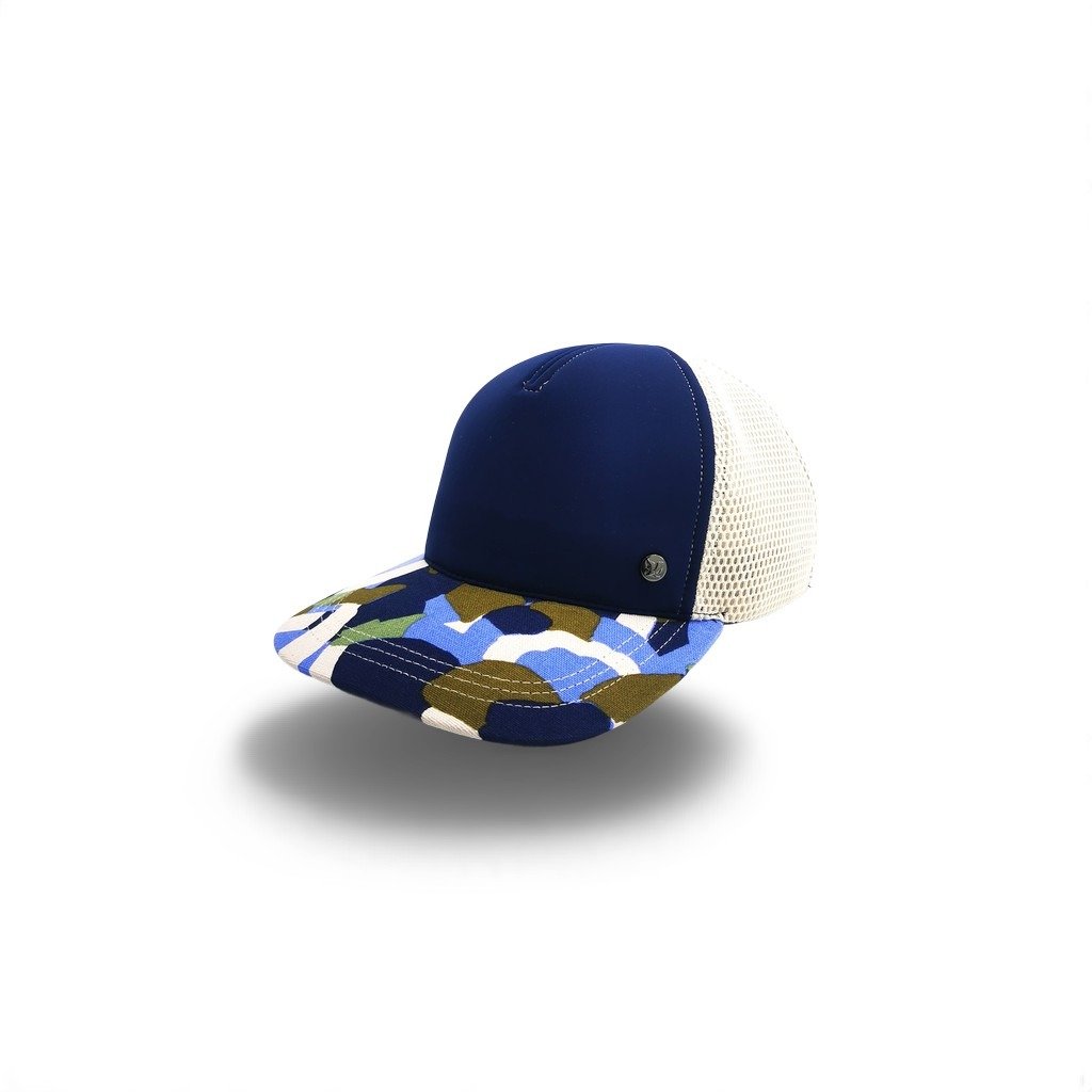 Casquette trucker bleu – Cassius