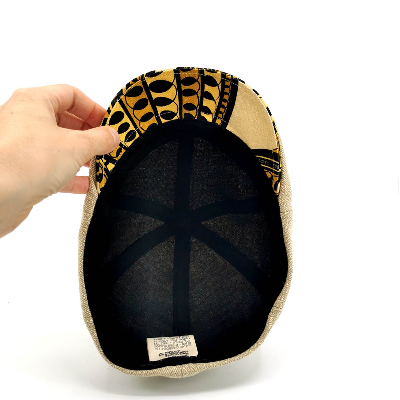 Casquette plate beige – VIC