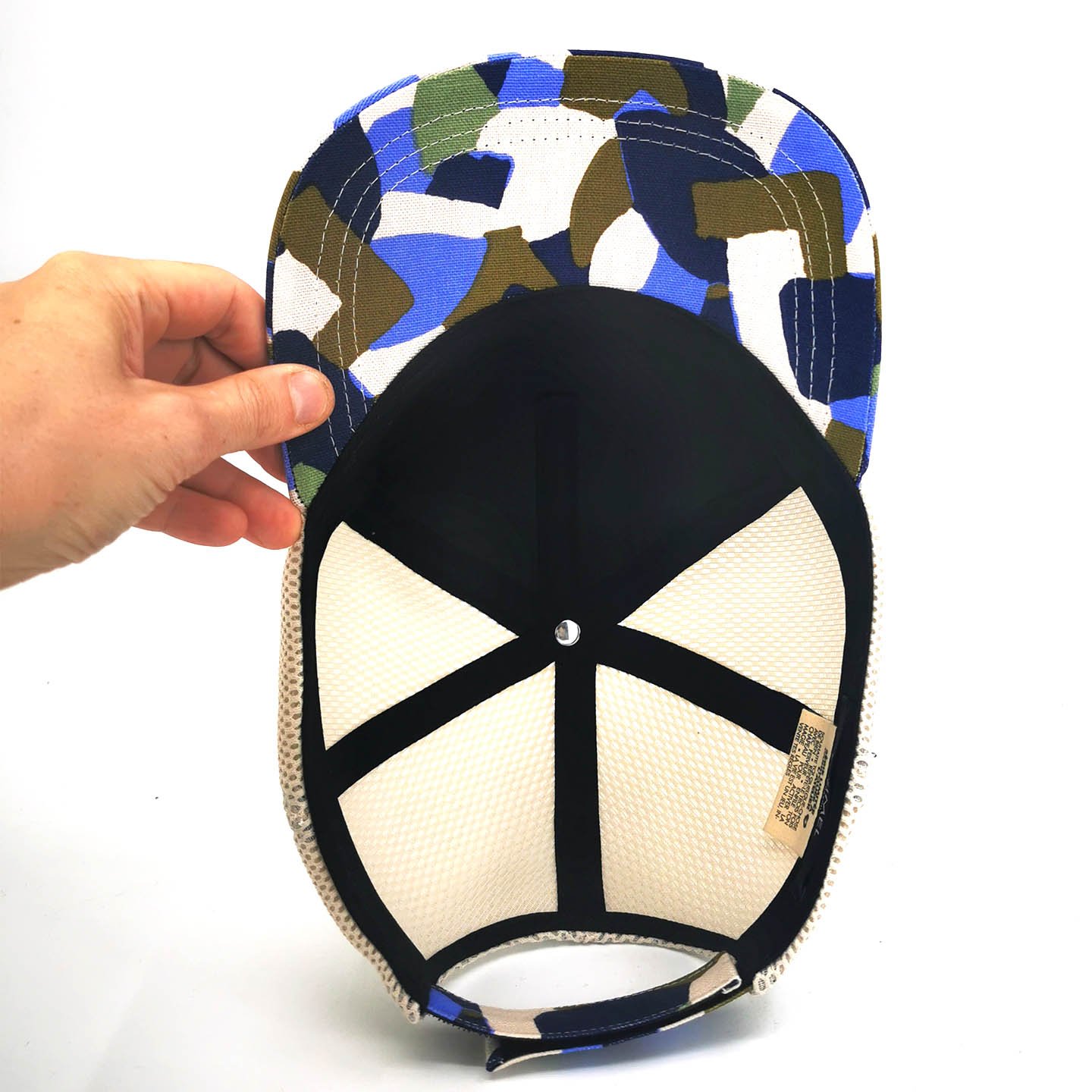 Casquette trucker bleu – Cassius