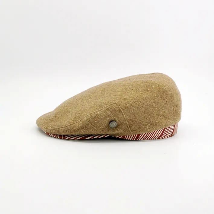 Casquette plate camel – ENZO