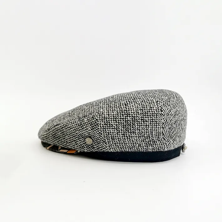 Casquette Plate Laine Artisanale