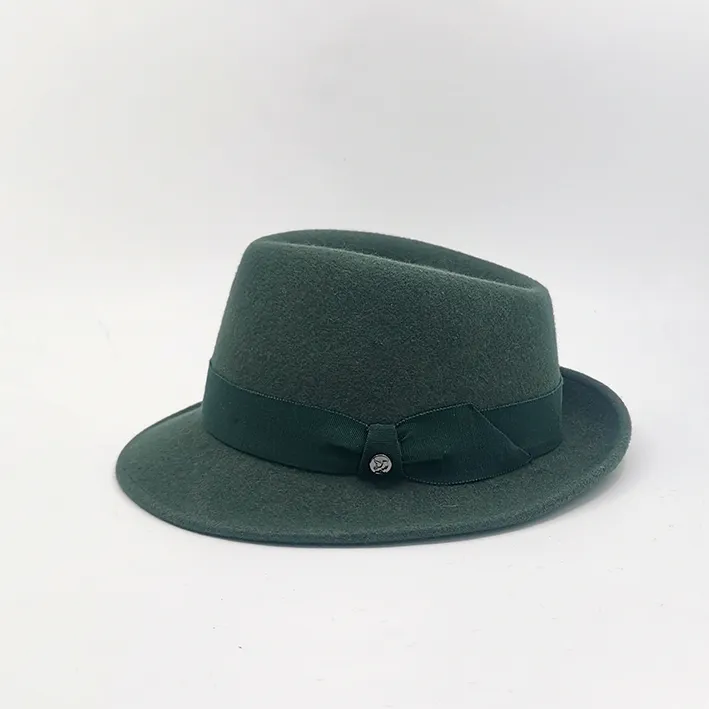 Chapeau trilby vert – CLAUDE