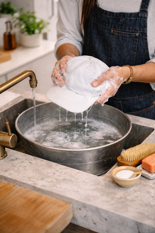 Comment Laver Sa Casquette Blanche